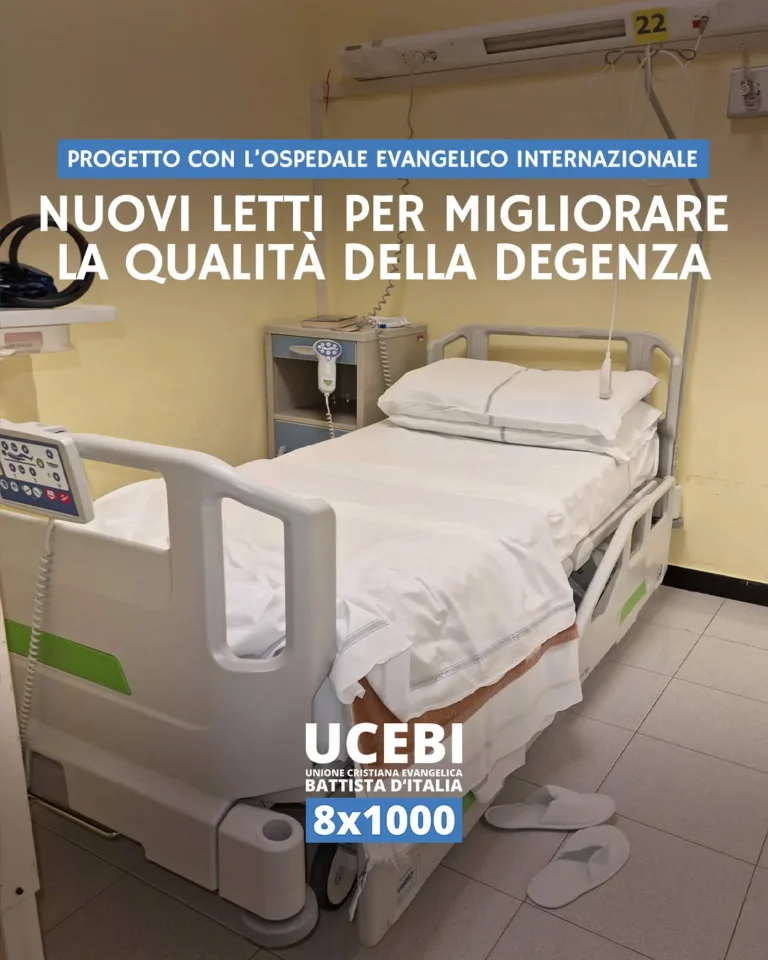 UCEBI - Progetto con l'Ospedale Evangelico Internazionale di Genova